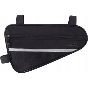 brašna na kolo Brašna pod rám kola FORCE LONG ECO černá, brašna, kapsička 1,9L s reflexními prvky