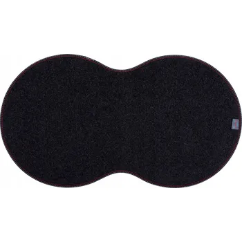 Miska pro psa Textilní podložka pod misku (cestovní) Max-Dywanik černá 1 l