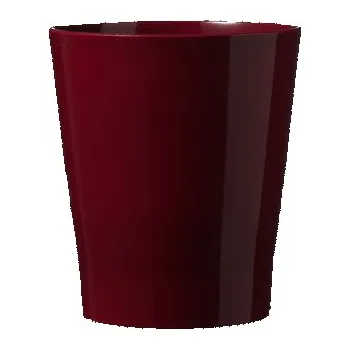 Květináč Keramický květináč na orchideje Merina Candy 8x7 cm vínový lesklý