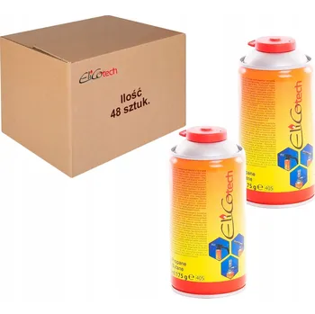 Plynová kartuše 48x plynová kartuše pro vařič 300ml/168g Elicotech