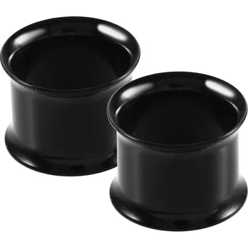 Piercing Ocelové tunely do uší se závitem | šperk 2 ks - H bez závitu , 10mm