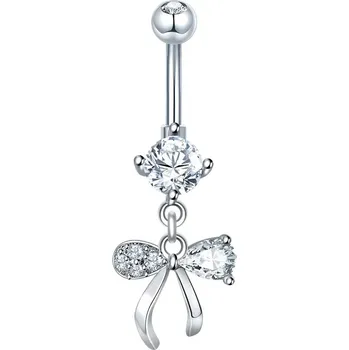 Piercing Piercing do pupíku s kamínkem | šperk - Styl 22 , 5PCS