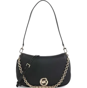 Módní doplněk Michael Kors kožená kabelka Nolita md černá