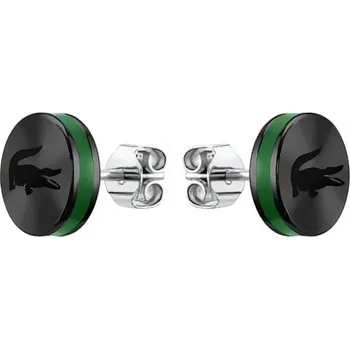 Šperk Moderní ocelové náušnice pecky Baseline 2040086 Lacoste