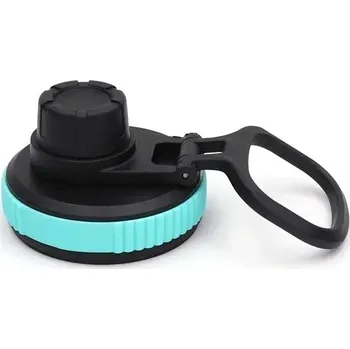 Sportovní víčko s brčkem na láhev | uzávěr - Modrý