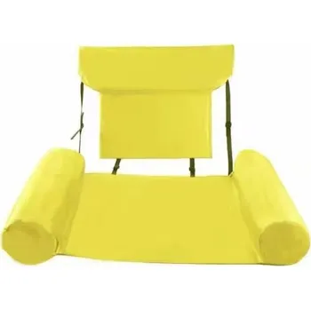 Plovoucí nafukovací hamaka na vodu | lehátko - Žluť