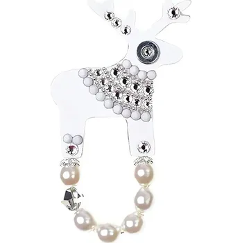 Brož Malý bílý jelínek Christie Deers