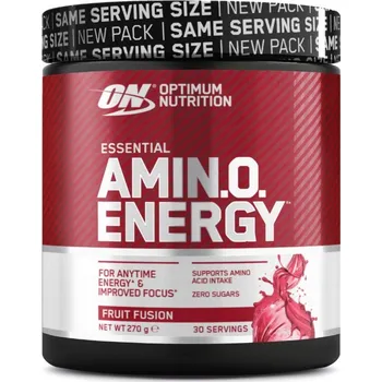Aminokyselina Aminokyseliny v prášku Optimum Nutrition Amino Energy 270 g multivitaminová příchuť