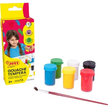 Vodová barva Temperové barvy JOVI v kelímku 6x15ml