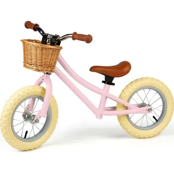 Odrážedlo Bigjigs Toys BALANČNÍ ODRÁŽEDLO růžové