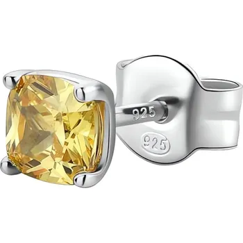 Šperk Stylová stříbrná single náušnice Fancy Energy Yellow FEY06 Brosway