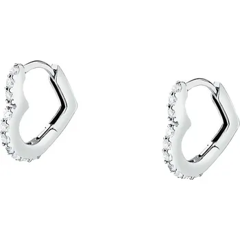 Náušnice Romantické stříbrné náušnice se zirkony Tesori SAIW255 Morellato