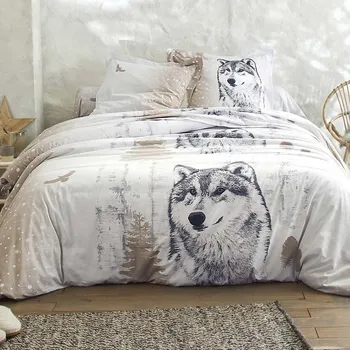 Povlečení Blancheporte Flanelové povlečení Arctic s potiskem Velikost: jednolůžko 140x200 + 70x90 cm