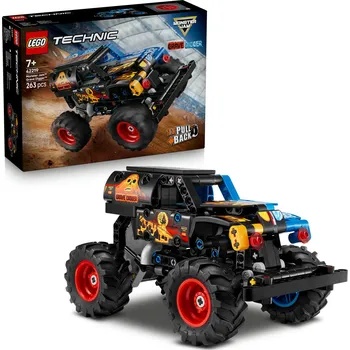Stavebnice LEGO LEGO Technic 42219 Monster Jam Grave Digge Oheň a led