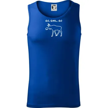 Go, Emil, go (Moňas) - Tílko pánské Core - 2XL ( Královská modrá )