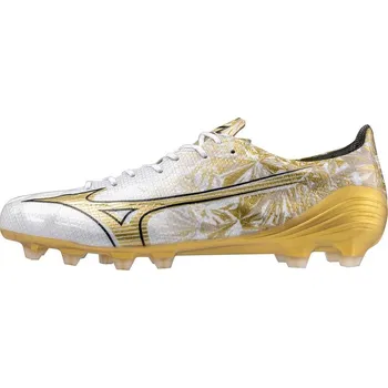 Fotbal Pánské fotbalové lisovky Mizuno MIZUNO ? ELITE MD / White/GE Gold/Black Velikost: 47.0/12.0
