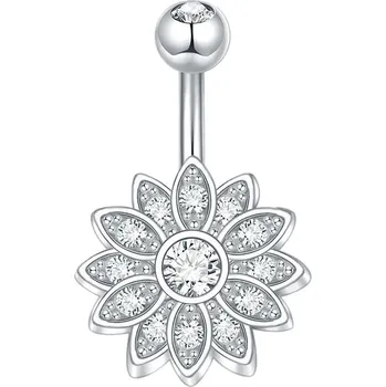 Piercing Piercing do pupíku s kamínkem | šperk - Styl 6 , 5PCS