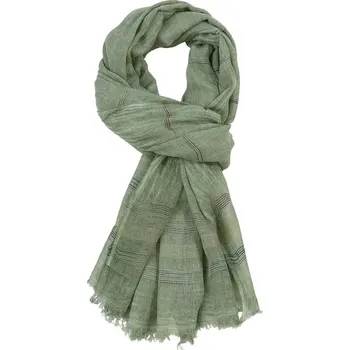 Šála Luxusní pánská pruhovaná zimní šála | doplňky - Zelený