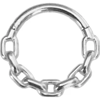 Piercing Elegantní kroužek do nosu | šperk do nosu - Styl2Silver , 16G 1,2x10mm