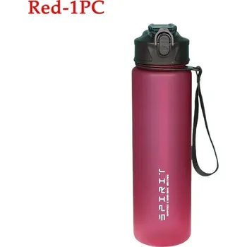 Láhev Motivační sportovní láhev 750ml | nádobí - 750ml , Red 1PC