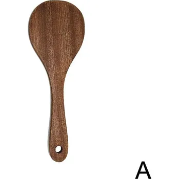 Dřevěná kuchyňská špachtle z ebenu | kuchyňské náčiní - A
