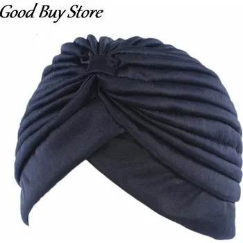 Čepice Stylový dámský turban z bavlny | pokrývka hlavy - BK