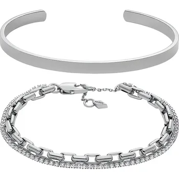 Náramek Slušivý dámský set náramků JGFTSET1104 Fossil