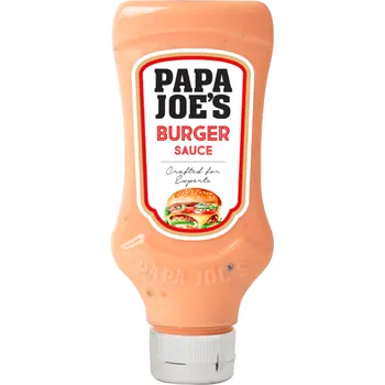 Omáčka Papa Joe's Papa Joe’s omáčka do burgerů s rajčaty zelím a okurkami 300 ml