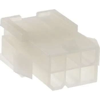 Elektrický konektor MOLEX Izolační kryt Mini-Fit 6-kontaktů - samec