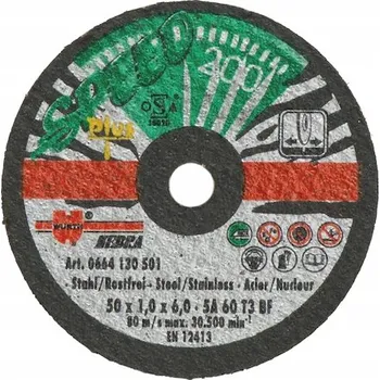 Řezný kotouč Řezný kotouč na ocel Wurth 0664130761 76x1 mm