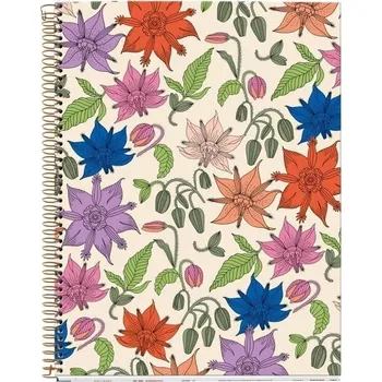 Blok Miquelrius poznámkový blok Vintage Lily A4 linkovaný 120 listů