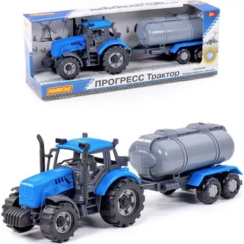 Dětské zboží Traktor Progress s cisternovým přívěsem