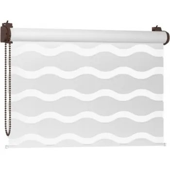 Roleta Roleta den a noc Wave MiWa130005 25 x 140 cm bílá