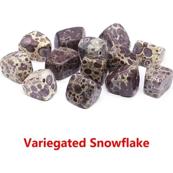 Leštěné kameny | dekorační minerály - Pestrá sněhová vločka , 200 g