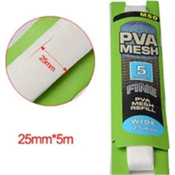 PVA Rozpustná síťka PVA pro rybáře 5M | rybářské příslušenství - 25mm