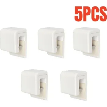 Držák kartáčků na zeď | koupelnový organizér - Bílá 5 ks