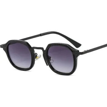 Sluneční brýle Stylové kovové sluneční brýle Y2K | ochrana zraku - C2