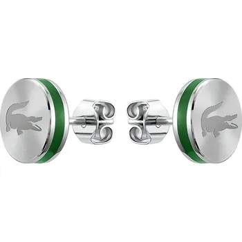 Šperk Stylové ocelové náušnice pecky Baseline 2040085 Lacoste