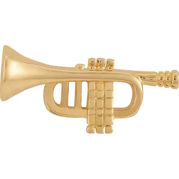 Brož Originální pozlacená brož Trumpeta KS-205 Troli