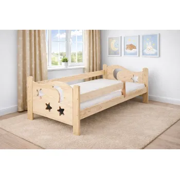 Dětská postel Postel Bohoušek 180x80 cm + matrace Relax + chránič + rošt ZDARMA