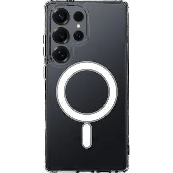 Pouzdro na mobilní telefon Tactical MagForce Kryt pro Samsung Galaxy S25 Ultra Transparent