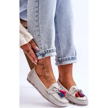 Dámské mokasíny Mokasíny Step in style z eko semiše s mašlí, 37 i240_179106_2:37