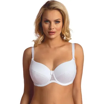 Podprsenka Vena Podprsenka Bílá s Drátky a Kostice, 70G i510_49626501109