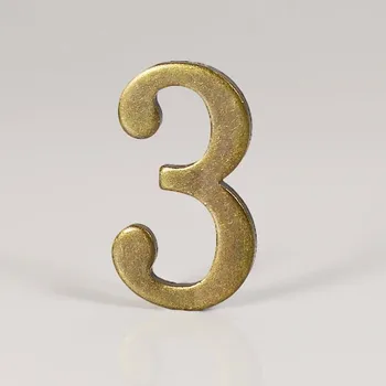 Domovní číslo Elegantní domovní číslo samolepicí | číslo domu - 3