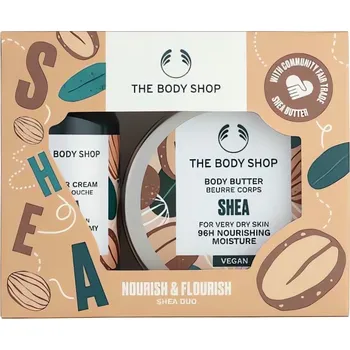 Kosmetická sada Dárková sada tělové péče o suchou pokožku Shea The Body Shop