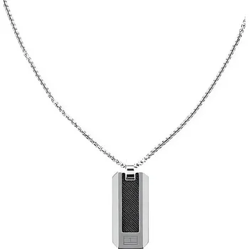 Náhrdelník Elegantní ocelový náhrdelník s vojenskou známkou 2790354 Tommy Hilfiger