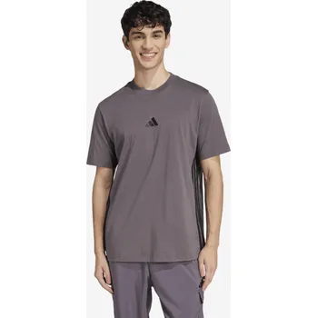 Pánské tričko ADIDAS Pánské fitness tričko ADIDAS S ŠEDÁ