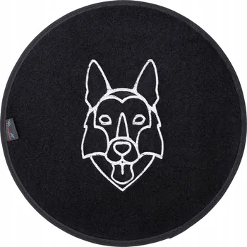 Miska pro psa Textilní podložka pod misku (cestovní) Max-Dywanik černá 1 l