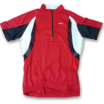 Pánské tričko Martes MORVI-RED-BLK-WHT Pánské cyklistické triko Morvi RED-BLK-WHT XL