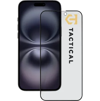 Tactical Glass Shield Privacy Stealth 5D sklo pro Apple iPhone 15 Plus/16 Plus Black